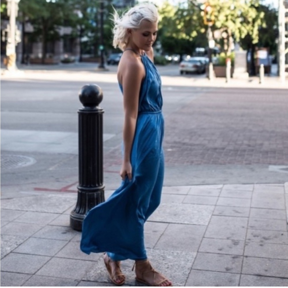 LOFT Halter Top Maxi